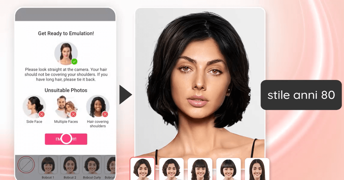 Prova Capelli Online: AI Generativa per Prove di Taglio Capelli Personalizzate
