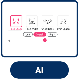 Use Intuitive Sliders to Adjust Reshape