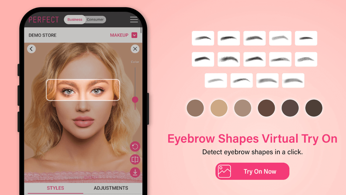 Detect Different Eyebrow Shapes