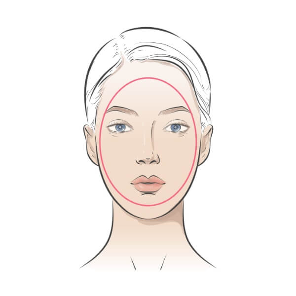 oval face