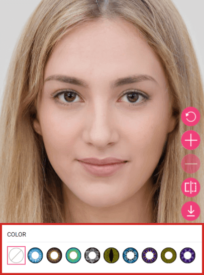 Choose a Blue Shade from the Selection