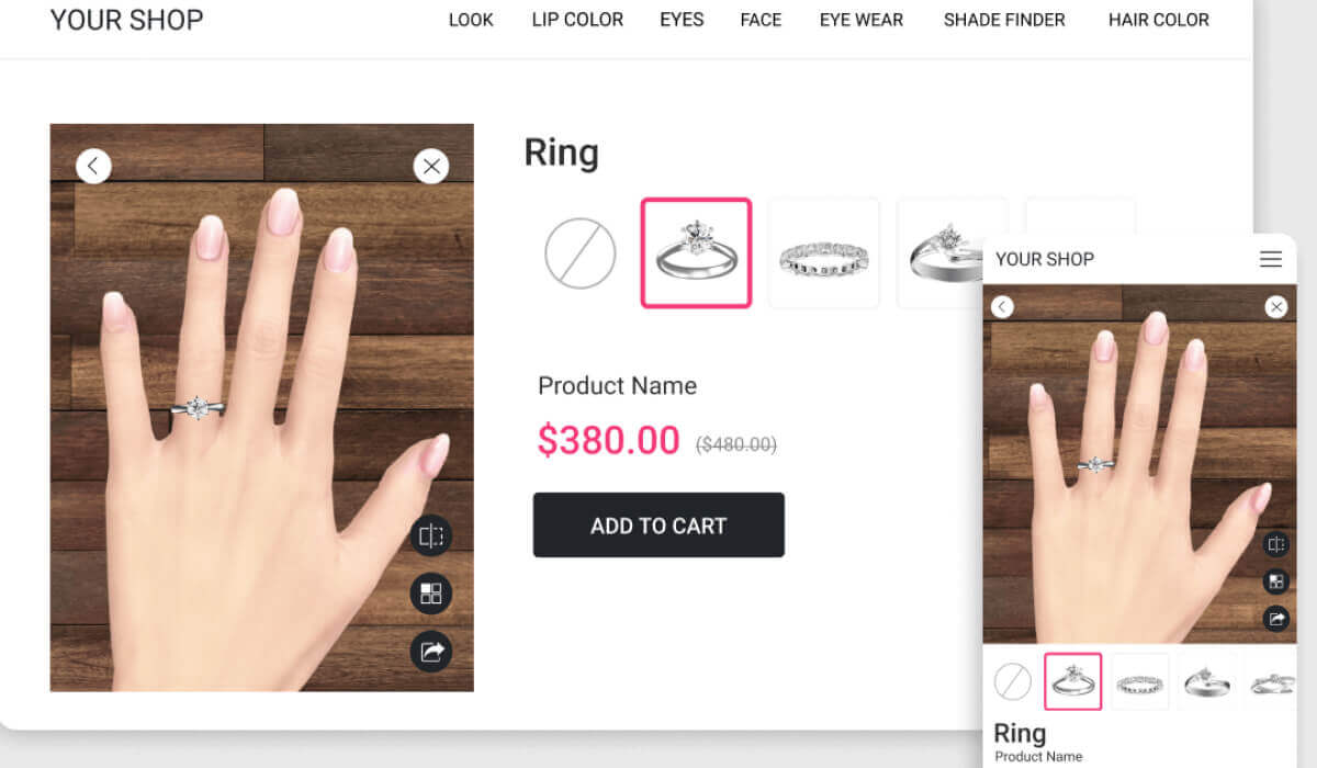 Canales de retail de joyería online