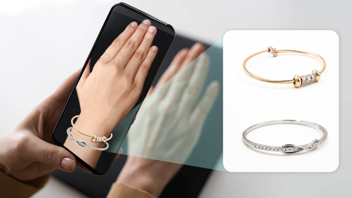 Prueba virtual de pulseras