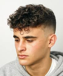 Fluffy Fringe Curly Hair