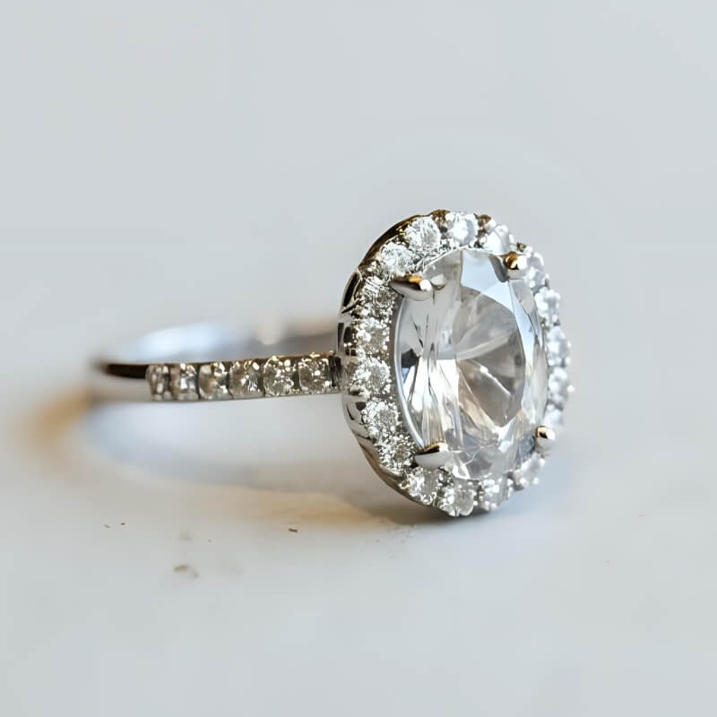 Oval Engagement Ring