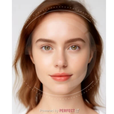 Allow AI analyzes facial features and color tone
