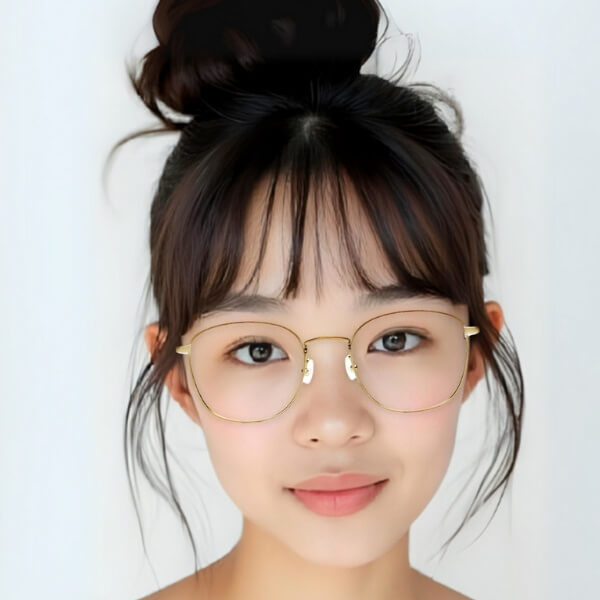 Square Eyeglasses for Round Face