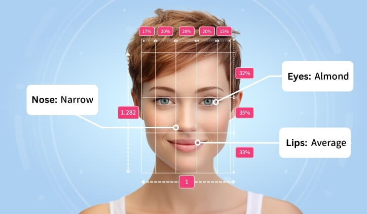 Analizador de Atributos y Proporciones Faciales