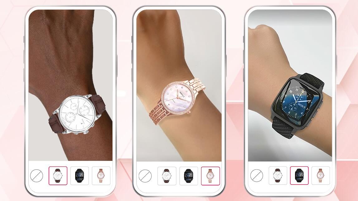 Prueba virtual de relojes