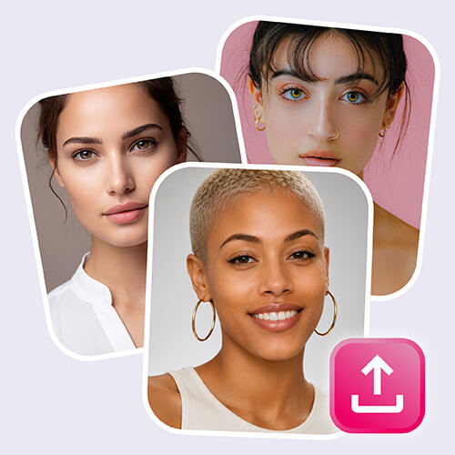 Upload a Front-Facing Photo
