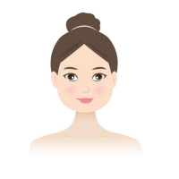Visage rond