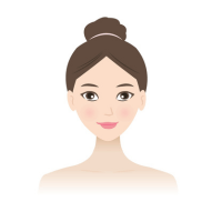 Visage en diamant