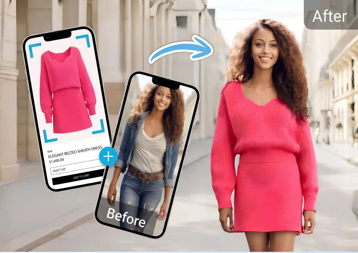 AI Clothes Virtual Try-On