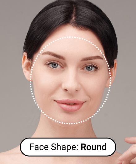 Step 2 — AI Detects Your Face Shape
