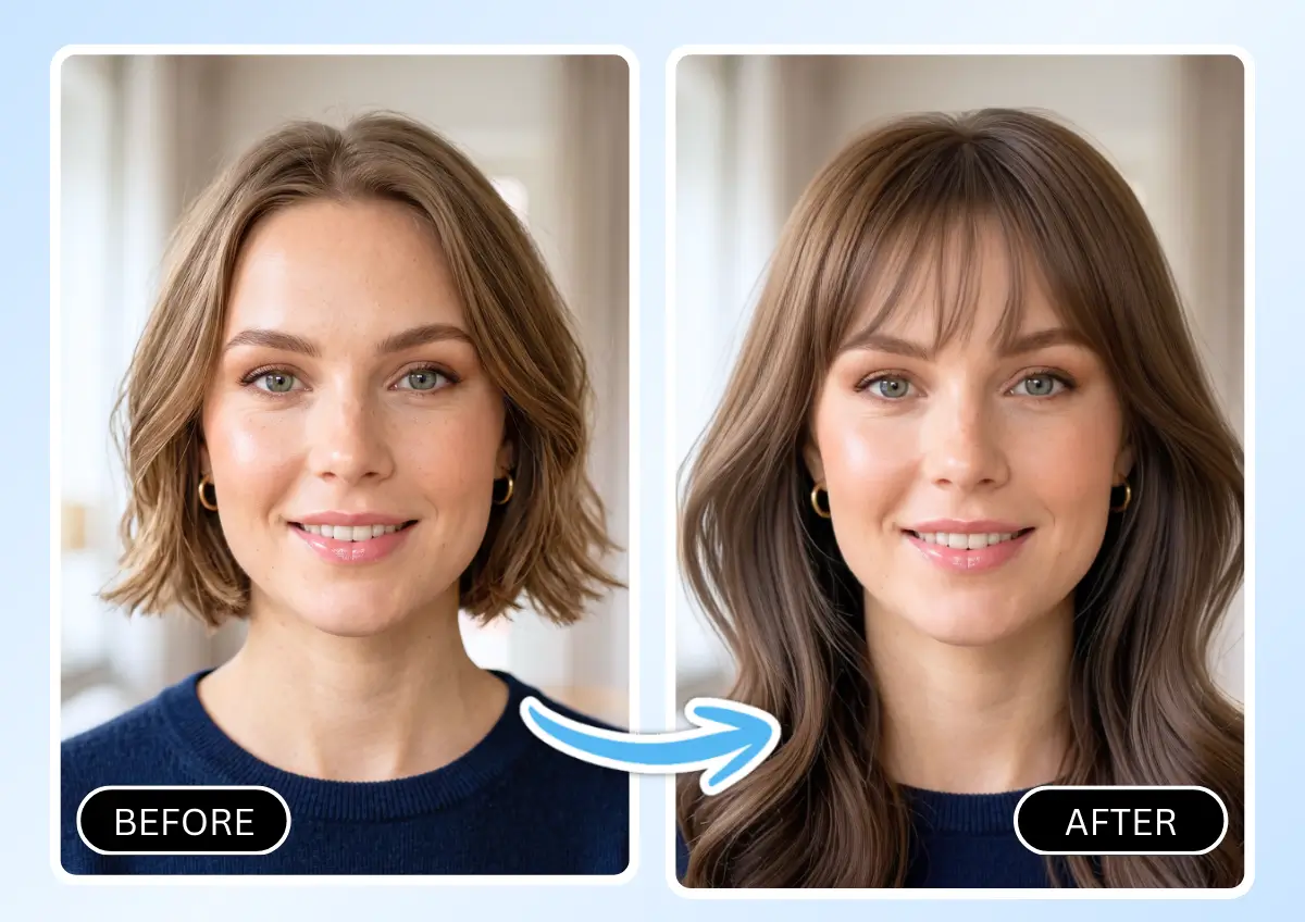 AI Hairstyle Virtual Try-On