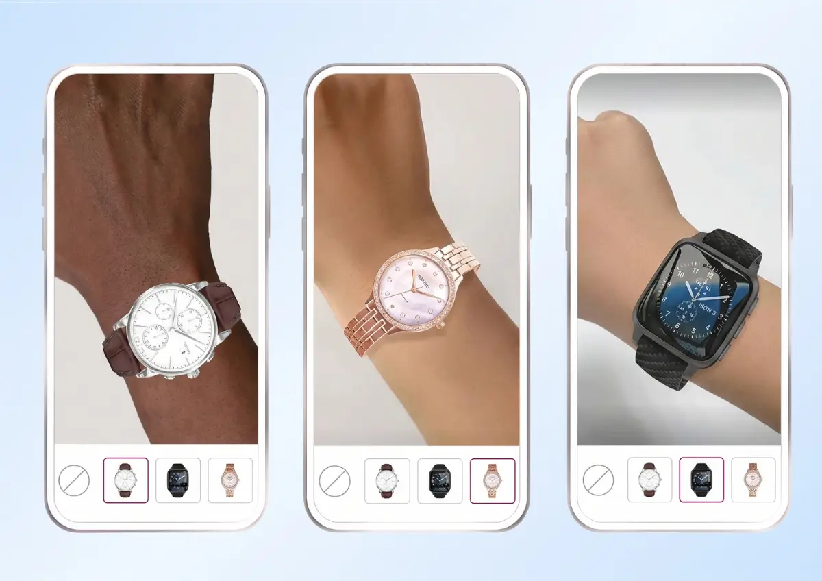 AI Watch Virtual Try-On