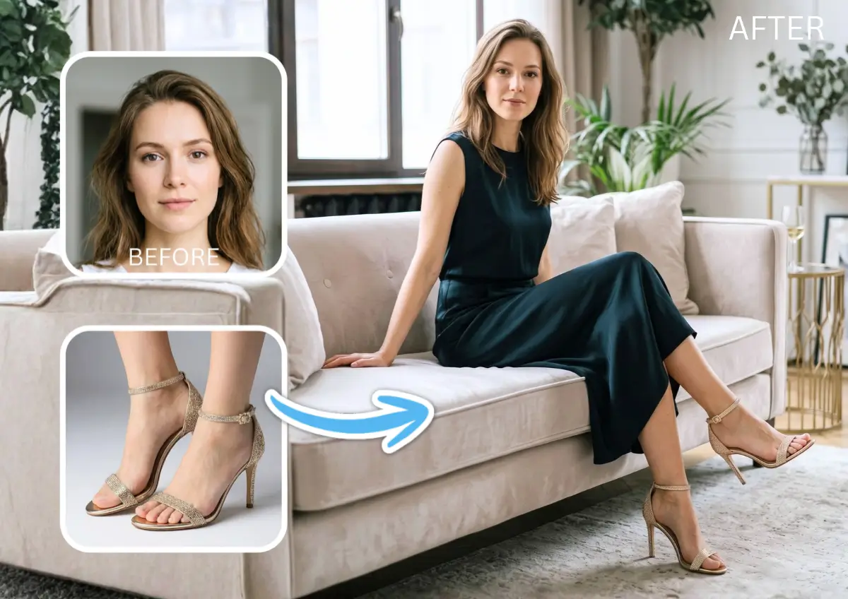 AI Shoes Virtual Try-On
