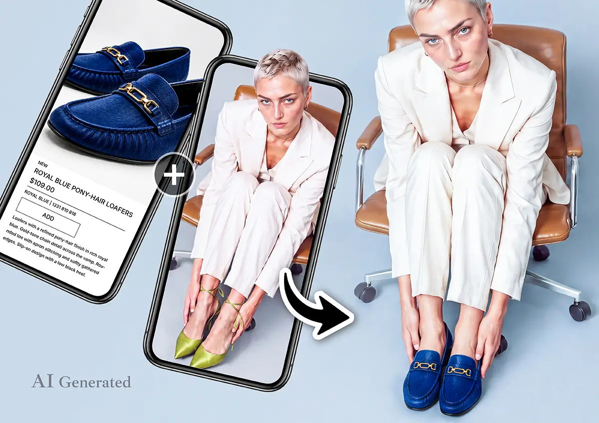 AI Shoes Virtual Try-On