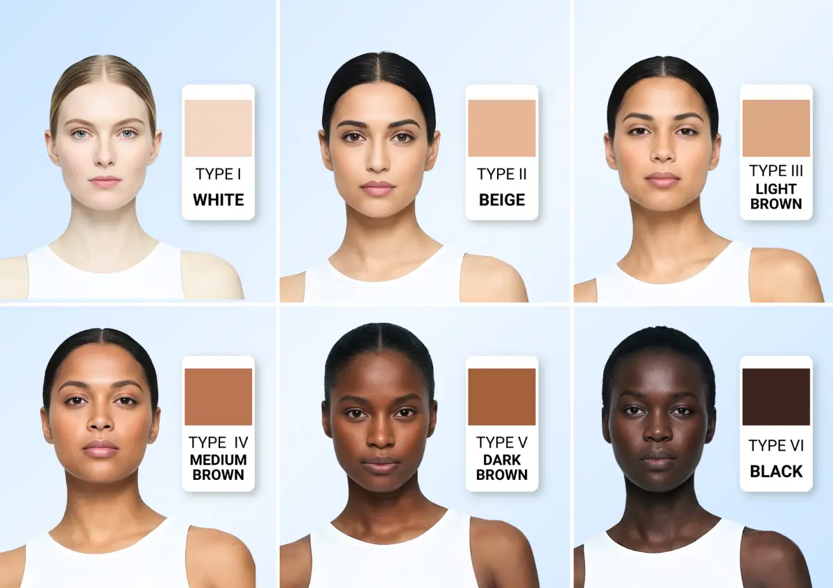 AI Fitzpatrick Skin Type Analysis