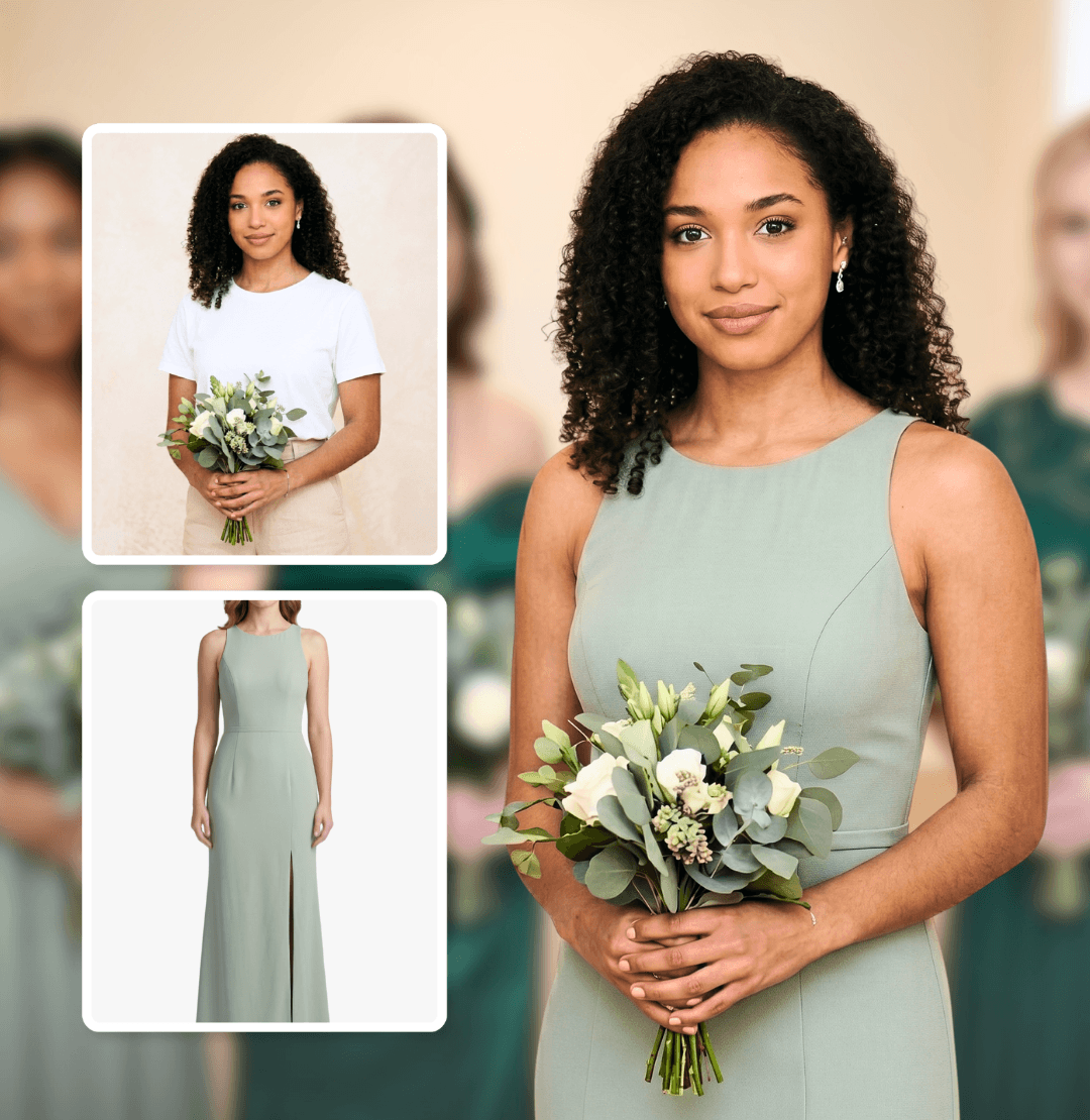 Bridesmaid Dresses Virtual Try-On with AI: Discover Your Perfect Look