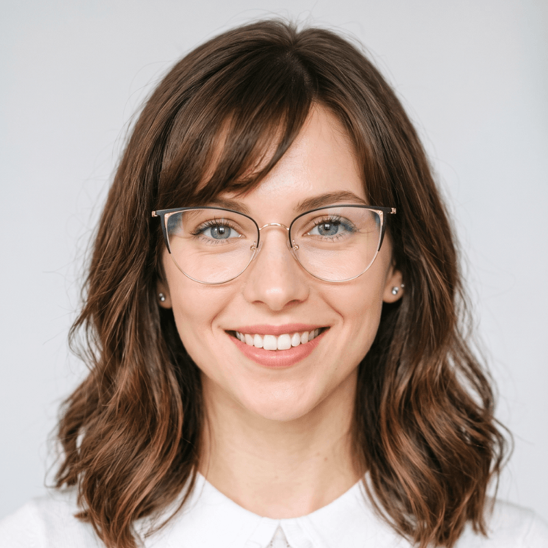 Cat-eye aviator