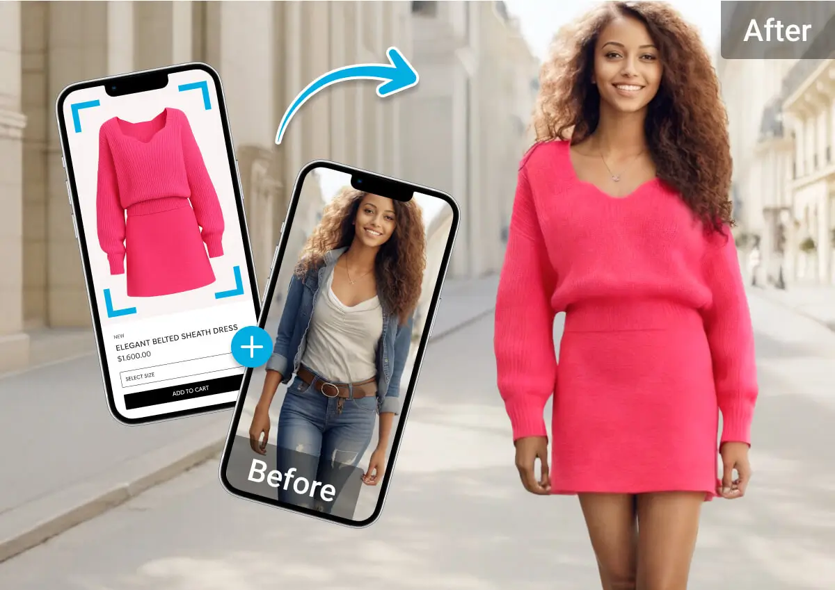 Cambiador de ropa con IA