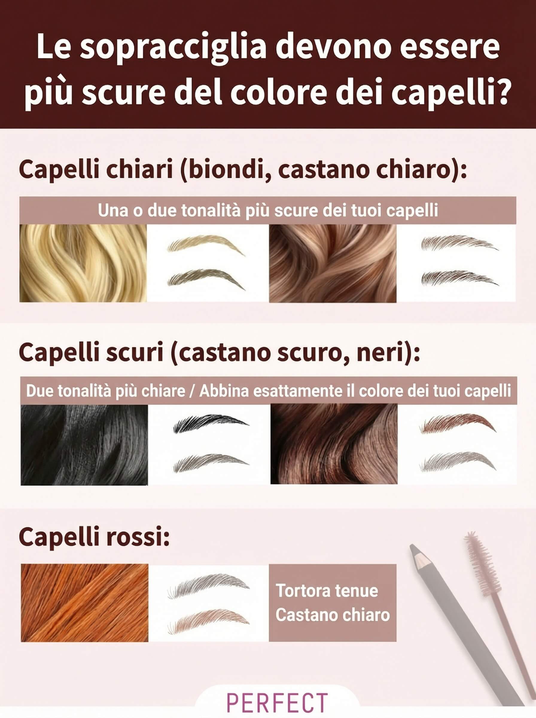 Tips for eyebrows shades