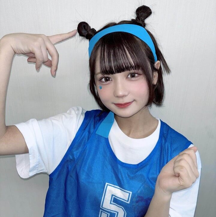 ボブツインお団子|体育祭のヘアアレンジおすすめ(ショート・ボブ) ボブツインお団子 体育祭のヘアアレンジ(ショート・ボブ)