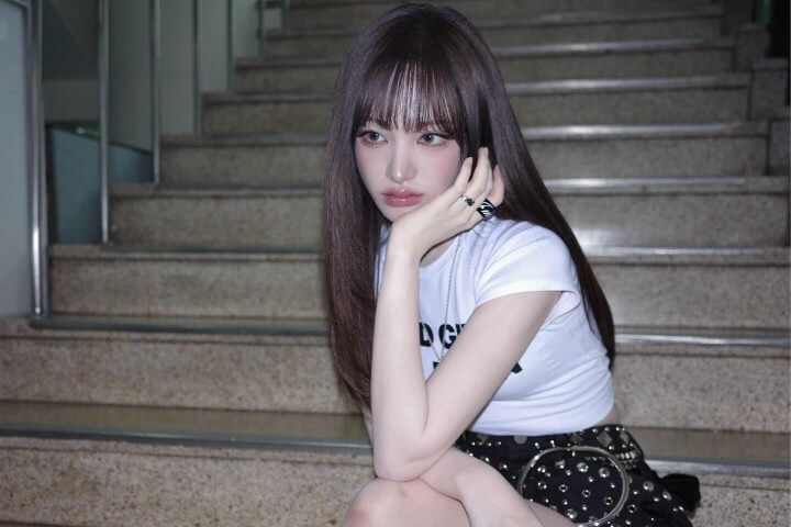 前髪ありストレート|韓国アイドルの髪型おすすめ(トレンド) 前髪ありストレート 韓国アイドルの髪型(トレンド)