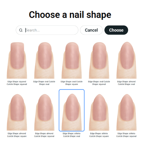 Step 2 — Pick a Nail Shape