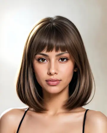 Blunt Bangs