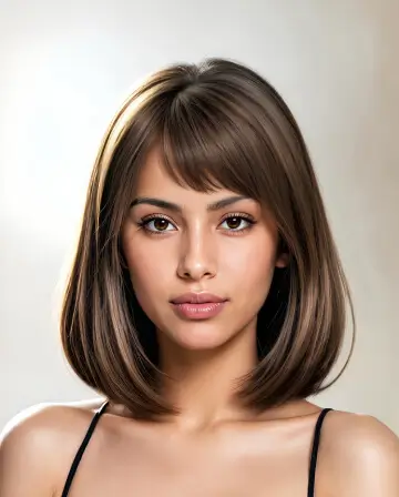 Sleek Bangs