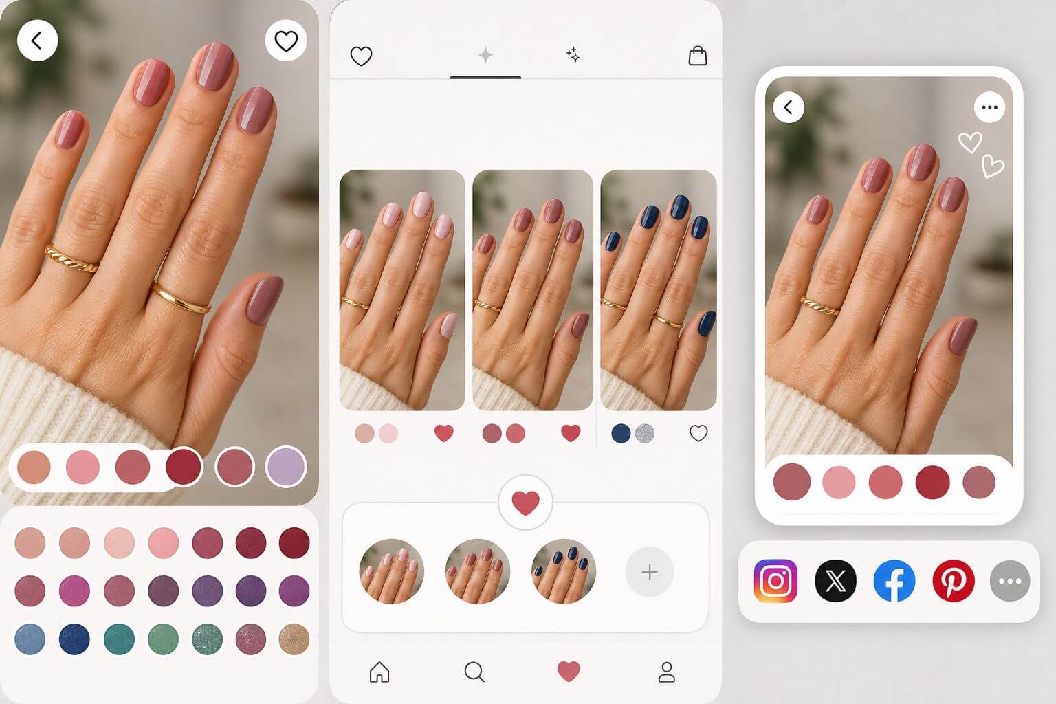 Save and Share Looks