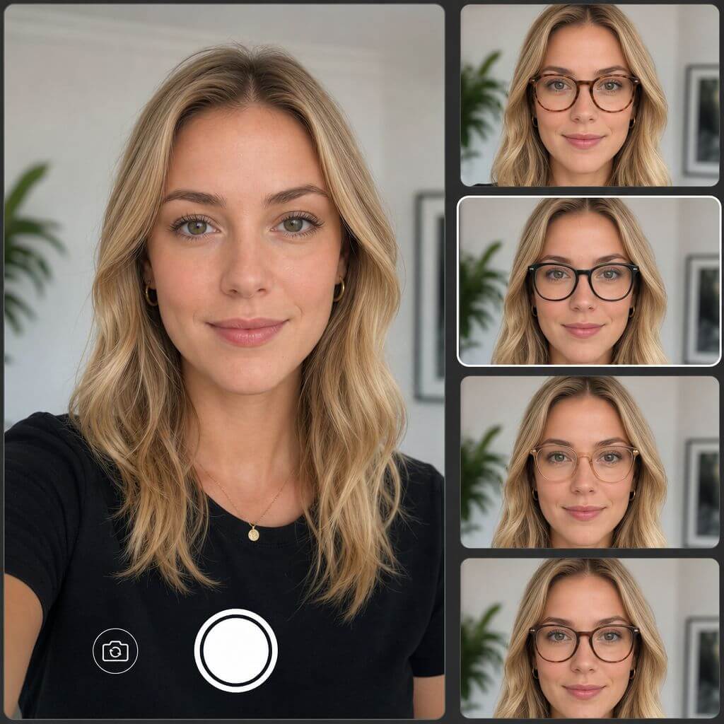 Step 1 - Snap or Upload a Selfie