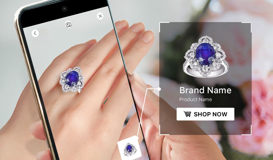 Virtual AR Ring Try On with One Click